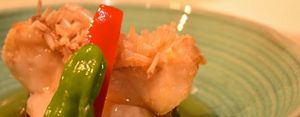厳選された食材をランチで